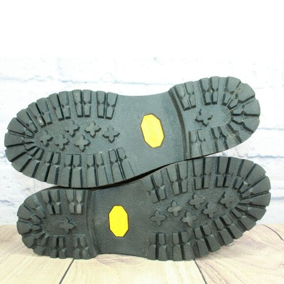 LL Bean Brown Leather Water Resistant Fleece Lined Cozy Boots Size 9.5 M - Picture 9 of 9